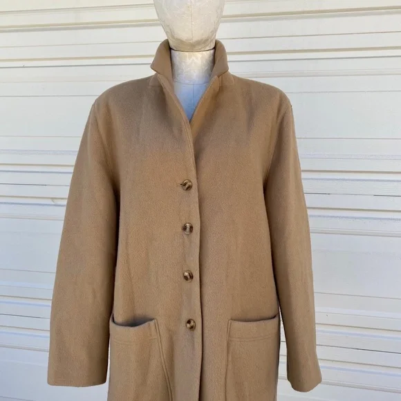 Camel  Basler Wool Coat - Picture 2 of 8